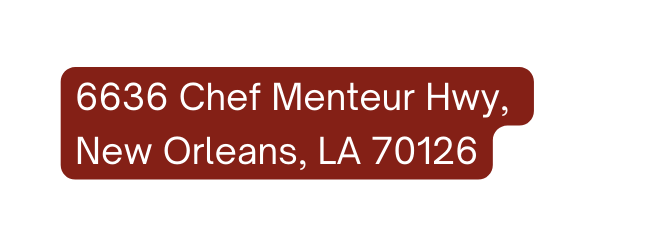 6636 Chef Menteur Hwy New Orleans LA 70126